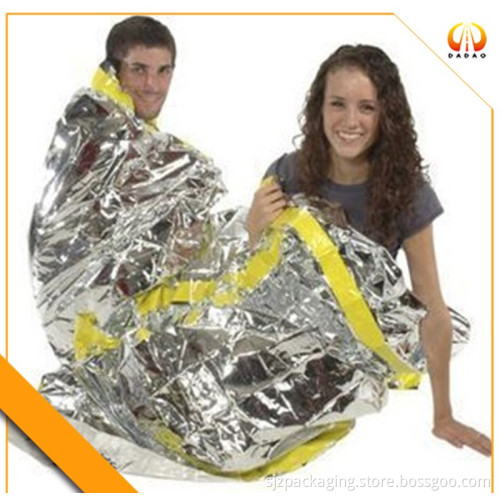 100*200cm emergency sleeping bags help against hypothermia